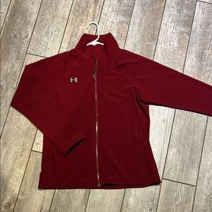 Under Armour Women's Burgundy Utility Jacket